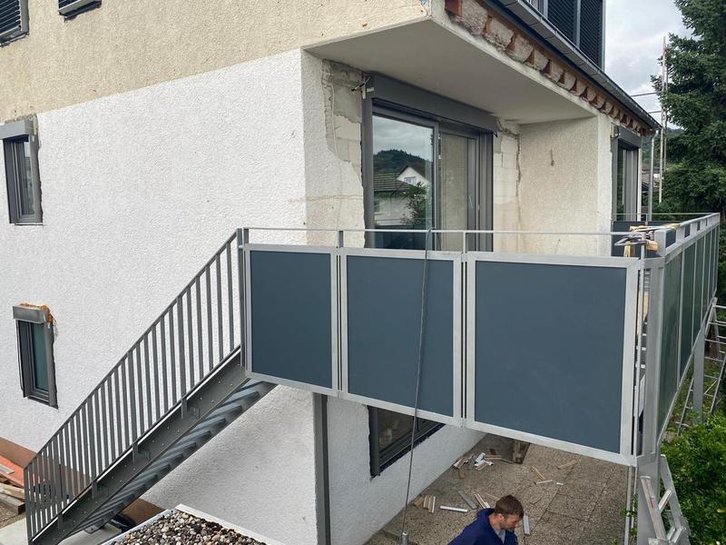 Treppe und Geländer